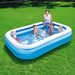 Bostin Life Bestway Inflatable Kids Above Ground Swimming Pool Dropshipzone