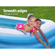 Bostin Life Bestway Inflatable Kids Above Ground Swimming Pool Dropshipzone