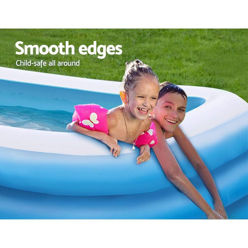 Bostin Life Bestway Inflatable Kids Above Ground Swimming Pool Dropshipzone