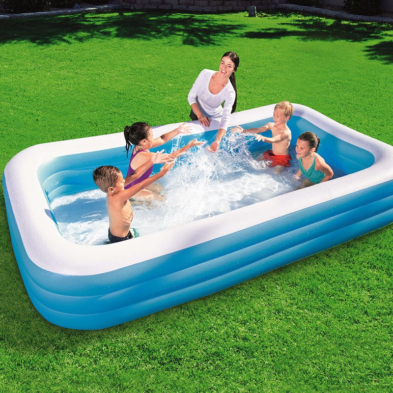 Bostin Life Bestway Inflatable Kids Above Ground Swimming Pool Dropshipzone