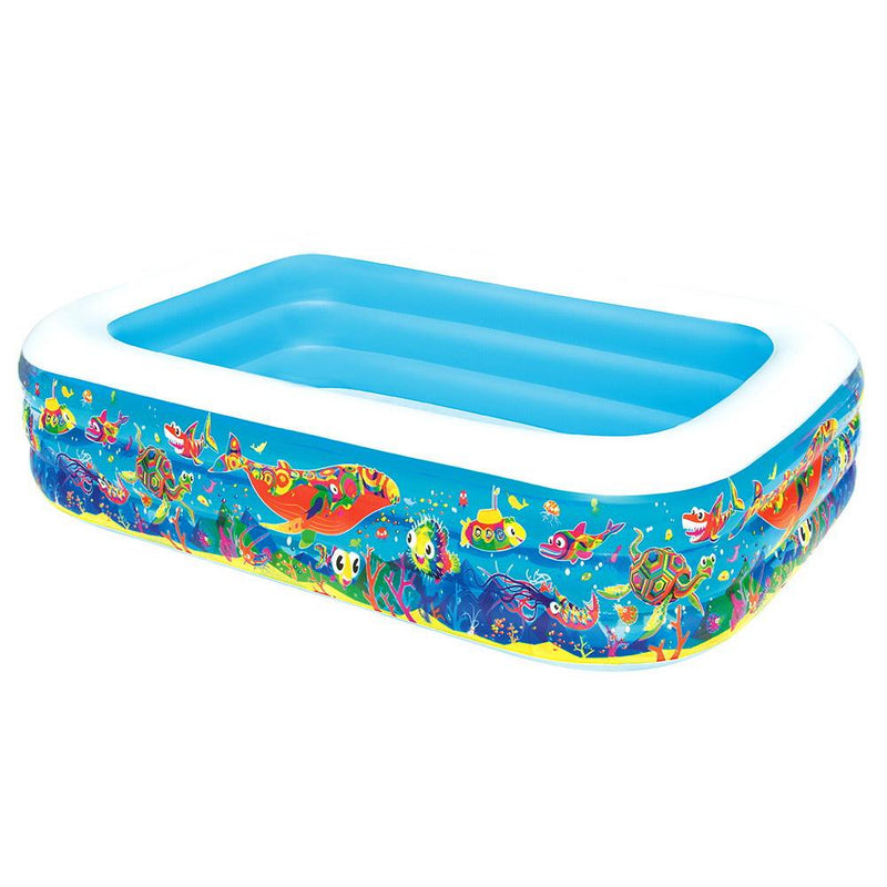 Bostin Life Bestway Inflatable Kids Above Ground Swimming Pool Dropshipzone