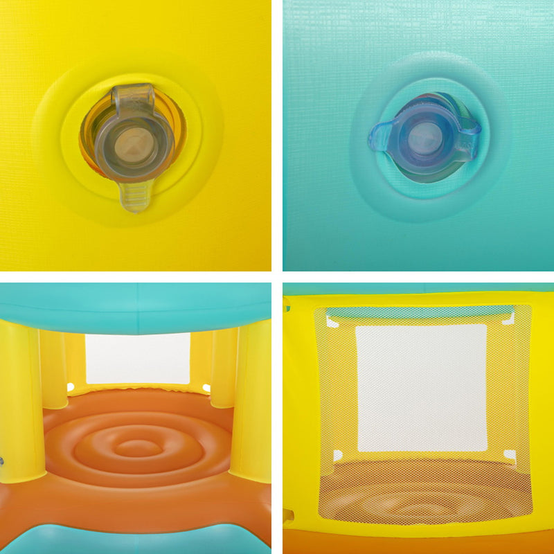 Inflatable 2 in 1 Play Kids Bouncer Jumping Castle Pool