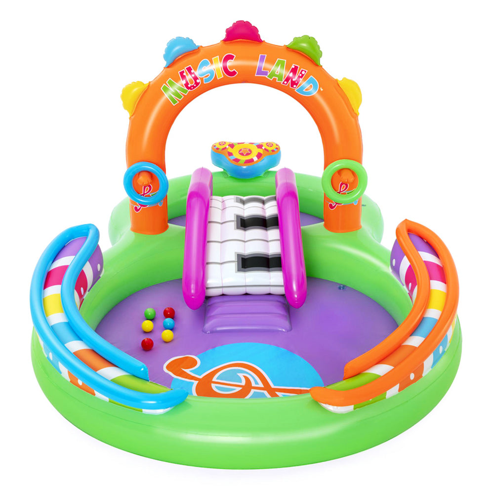 Above Ground Inflatable Kids Sing and Splash Toy Game Swimming Pool ...