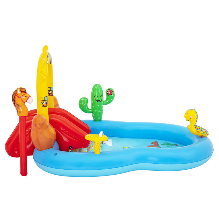 Above Ground Inflatable Kids Wild West Toy Game Swimming Pool