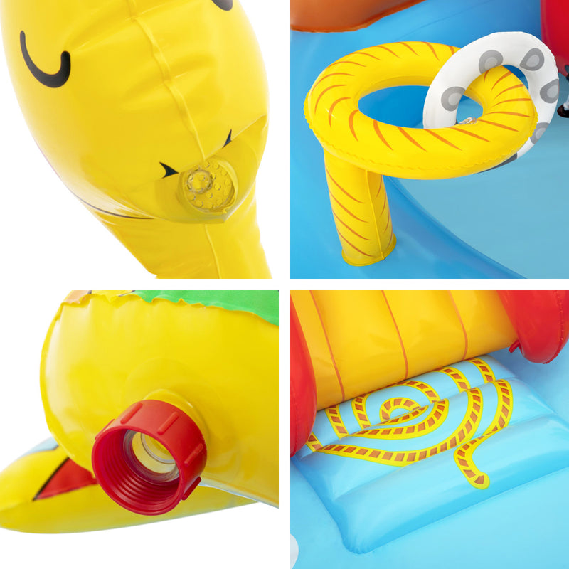 Above Ground Inflatable Kids Wild West Toy Game Swimming Pool