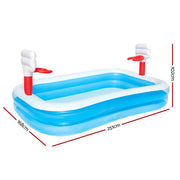 Bostin Life Bestway Inflatable Play Pool Kids Swimming Basketball Dropshipzone