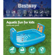 Bostin Life Bestway Inflatable Kids Pool Skill Shot Swimming Paddling Ball Pit Game Toy Dropshipzone