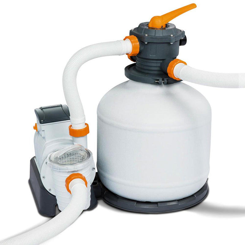 Bestway Sand Filter Above Ground Swimming Pool 3000Gph Pools Cleaning Pump Dropshipzone