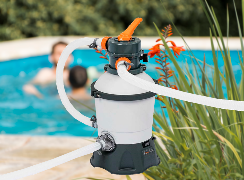 Bostin Life 530Gph Flowclear Sand Filter Swimming Above Ground Pool Cleaning Pump Dropshipzone