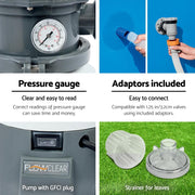Bostin Life 530Gph Flowclear Sand Filter Swimming Above Ground Pool Cleaning Pump Dropshipzone