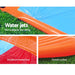 Bostin Life Bestway Inflatable Water Slip And Slide Double 5.49M Kids Splash Toy Outdoor