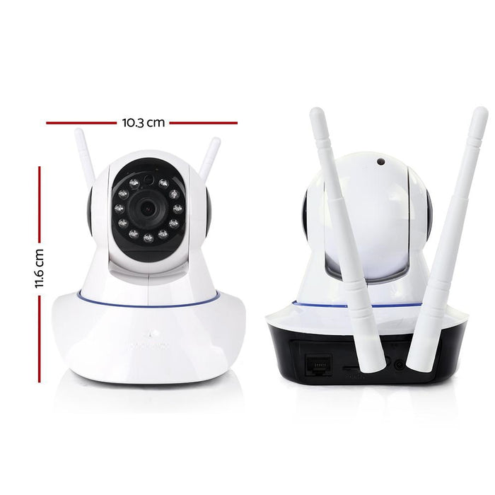 Wireless 1080P IP CCTV Security Camera White
