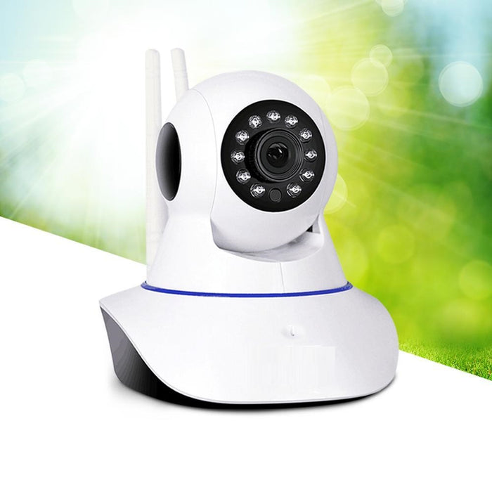 Wireless 1080P IP CCTV Security Camera White