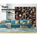 Bostin Life Adjustable Book Storage Shelf Rack Unit - Expresso Furniture > Living Room