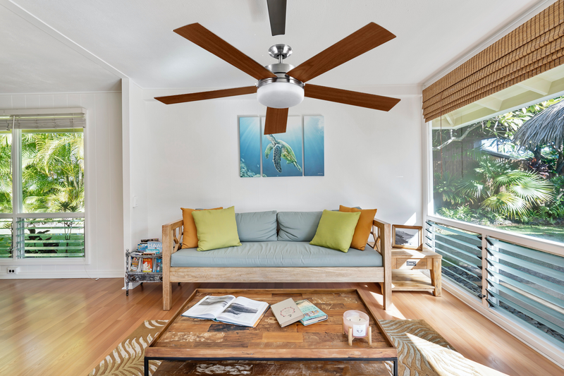 Bostin Life Devanti 52 Ceiling Fan W/light Wall Control 2-Sided Blades Dropshipzone
