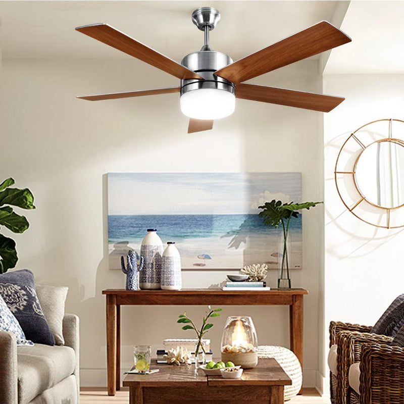 Bostin Life Devanti 52 Ceiling Fan W/light Wall Control 2-Sided Blades Dropshipzone