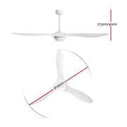 Bostin Life Devanti 52 Ceiling Fan With Light Remote Dc Motor 3 Blades 1300Mm Dropshipzone