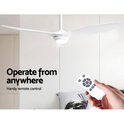 Bostin Life Devanti 52 Ceiling Fan With Light Remote Dc Motor 3 Blades 1300Mm Dropshipzone