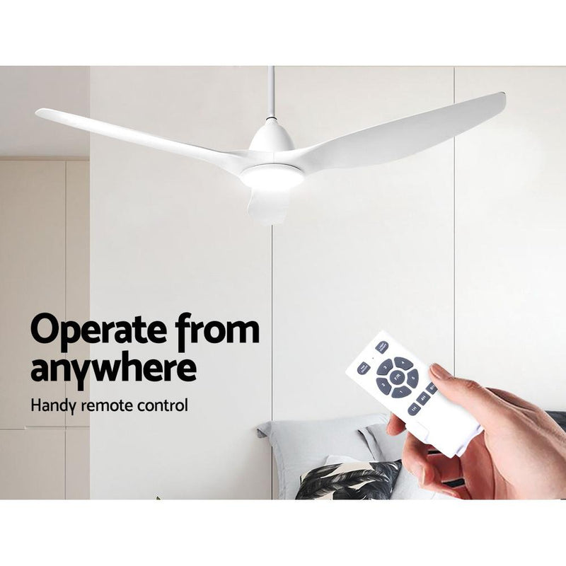 Bostin Life Devanti 64 Dc Motor Ceiling Fan With Light Led Remote Control Fans 3 Blades Dropshipzone