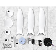 Bostin Life Devanti 64 Dc Motor Ceiling Fan With Light Led Remote Control Fans 3 Blades Dropshipzone
