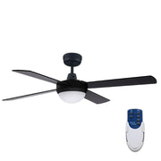 Bostin Life Devanti 52 Ceiling Fan With Light - Black Dropshipzone
