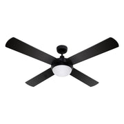 Bostin Life Devanti 52 Ceiling Fan With Light - Black Dropshipzone