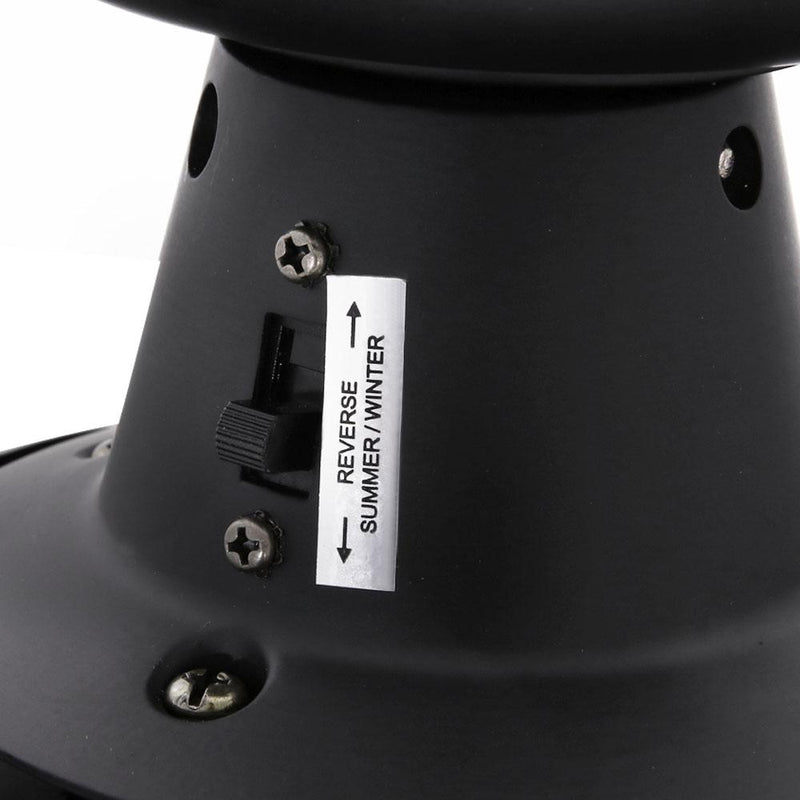 Bostin Life Devanti 52 Ceiling Fan With Light - Black Dropshipzone