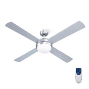 Bostin Life Devanti 52 Ceiling Fan With Light - Silver Dropshipzone