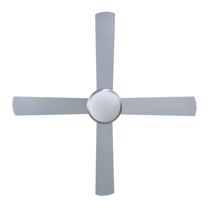 Bostin Life Devanti 52 Ceiling Fan With Light - Silver Dropshipzone