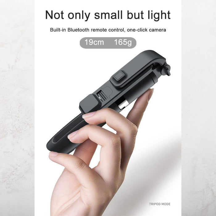 Universal 3 in 1 Bluetooth Wireless Phone Selfie Stick Foldable Tripod