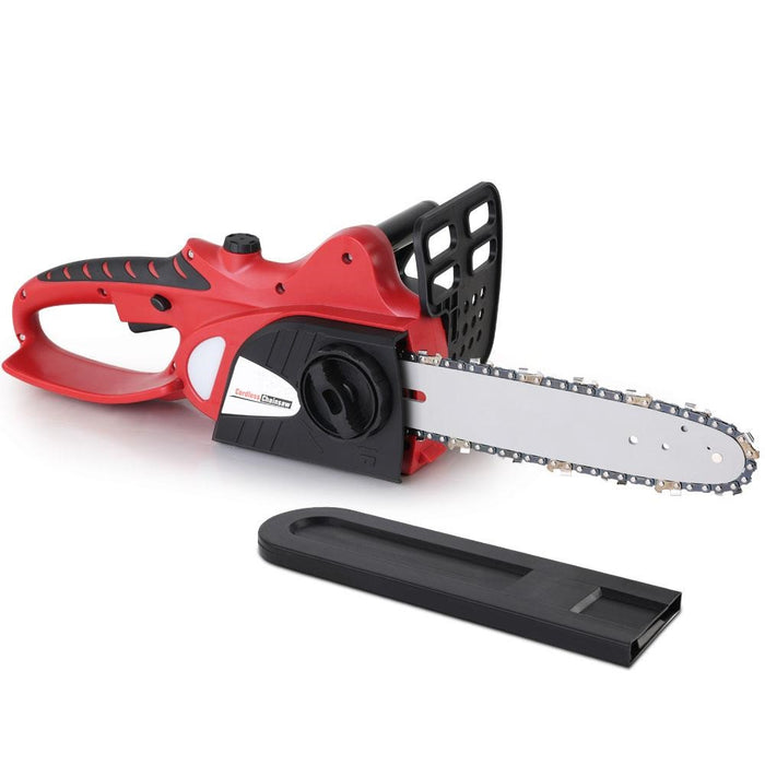 Electric 20V Cordless Chainsaw - Black and Red