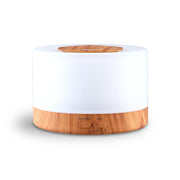 Bostin Life Devanti Aroma Diffuser Aromatherapy Led Night Light Air Humidifier Purifier Round Wood