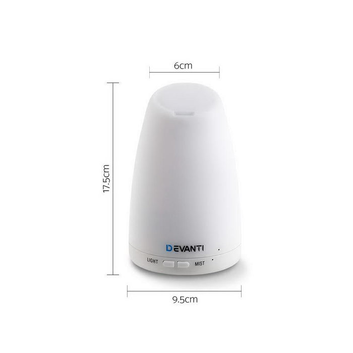 Bostin Life Devanti 120Ml 4 In 1 Aroma Diffuser - White Appliances > Diffusers & Humidifiers