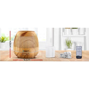 Bostin Life Devanti Aromatherapy Diffuser Aroma Essential Oils Air Humidifier Led Light 400Ml