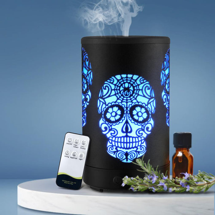 Bostin Life Devanti Ultrasonic Aromatherapy Diffuser Aroma Oil Air Humidifier Halloween Dropshipzone