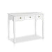 Bostin Life Hall Console Table Hallway Side Dressing Entry Wooden French Drawer White Dropshipzone