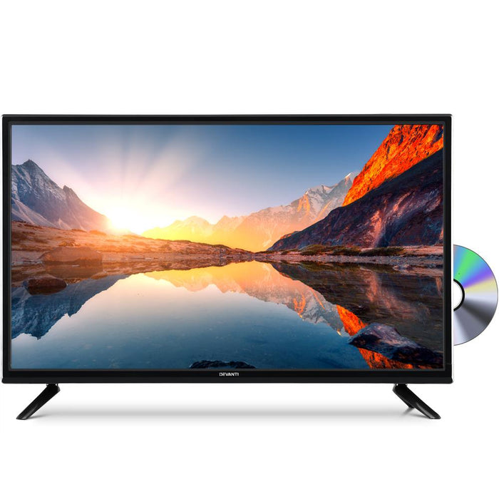Bostin Life Led 24 Inch Tv With Built-In Dvd Usb Player And Dc 12V Power Electronics > Tvs &