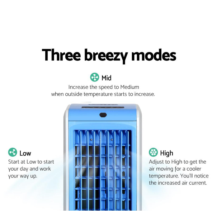 Bostin Life Devanti Evaporative Air Cooler - Blue Dropshipzone