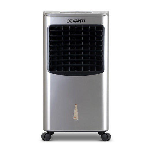 Bostin Life Devanti Portable Evaporative Air Cooler - Silver Appliances > Fans