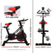 Everfit Spin Exercise Bike Cycling Fitness Commercial Home Workout Gym Black Sports & Outdoors >