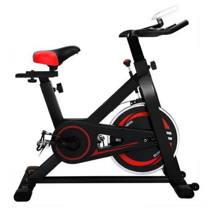 Spin Exercise Cycling Home Workout Bike - Black