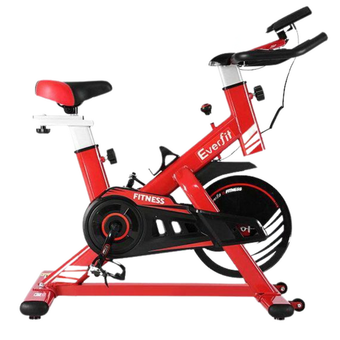 Spin Exercise Home Workout Gym Bike - Red