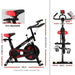 Bostin Life Spin Exercise Home Workout Fitness Gym Bike - Black Sports & Outdoors >