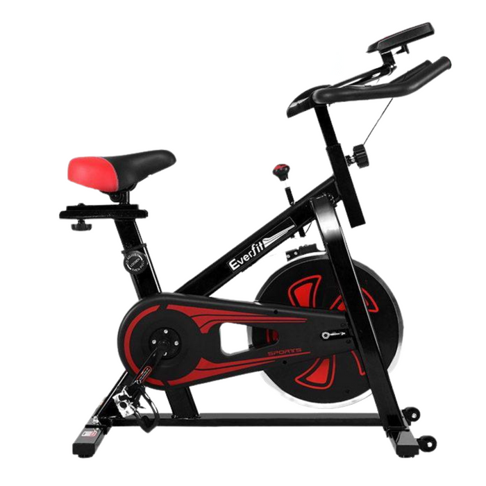 Spin Exercise Home Workout Fitness Gym Bike - Black
