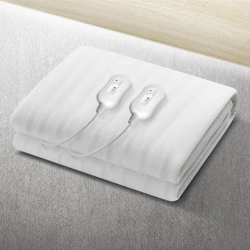 Bostin Life Fully Fitted Polyester Underlay Heated Electric Blanket - Double Home & Garden > Bed And