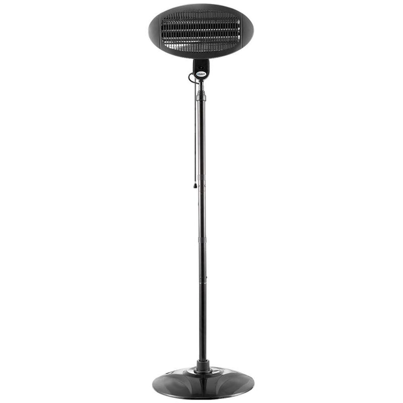 Bostin Life Portable 2000W Electric Patio Strip Heater - Black Home & Garden > Outdoor Living