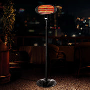 Bostin Life Portable 2000W Electric Patio Strip Heater - Black Home & Garden > Outdoor Living