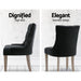 Bostin Life French Provincial Style Dining Chair - Black Furniture >