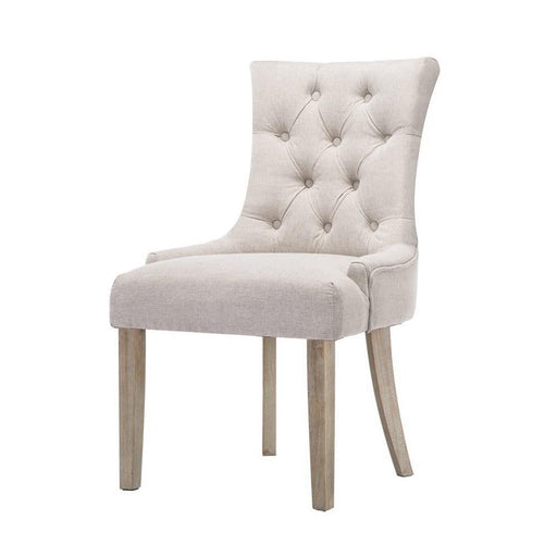 Bostin Life French Provincial Style Dining Chair Beige Furniture >