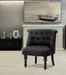Bostin Life Fabric Occasional Accent Chair - Black Furniture > Living Room